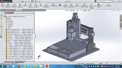 cnc machine parts solidworks|SolidWorks for hobbyist.